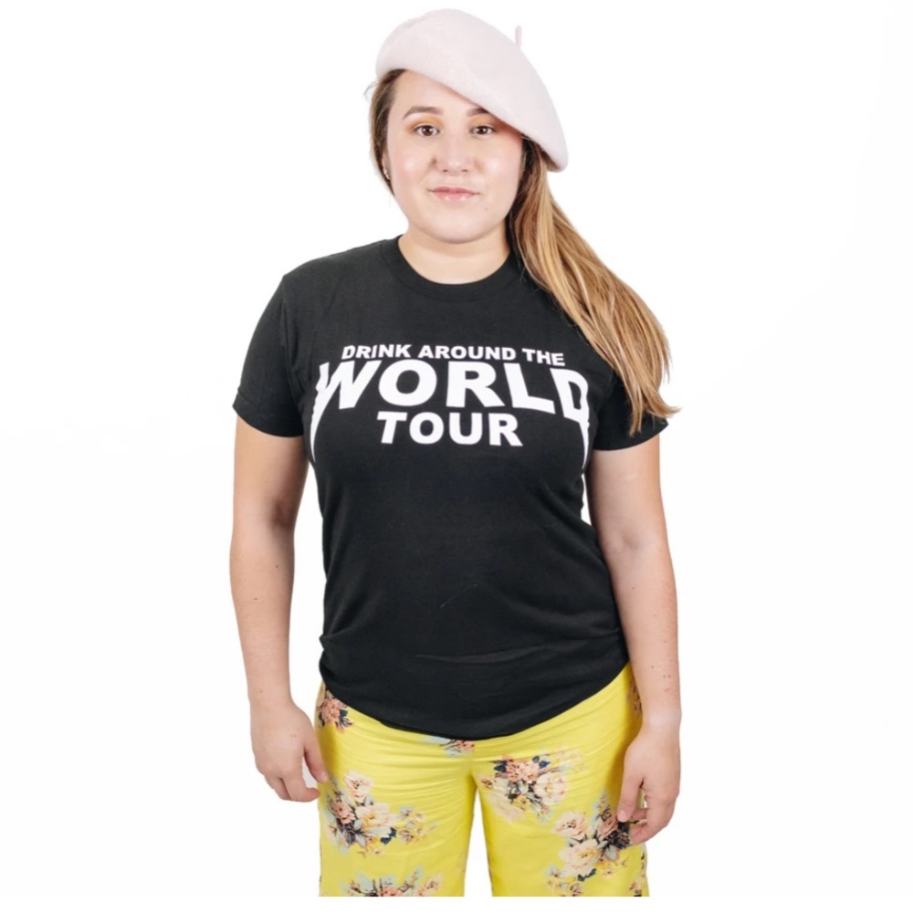 The Lost Bros “Drink Around The World” t-shirt